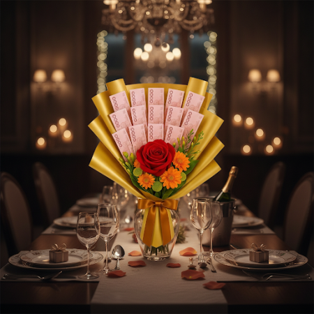 copy of 2,000 Baht Money Bouquet for Special Moments