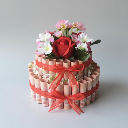 Cake money ( 10000 bth in cake) - 3 케이크 머니: 발렌타인 데이 선물 (10,000 THB)사랑하는 사람을 발렌타인 데이에 Cake money ( 10000 bth in cake)로 놀라게 해보세요! 