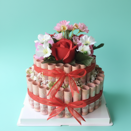 Cake money ( 10000 bth in cake) - 7 케이크 머니: 발렌타인 데이 선물 (10,000 THB)사랑하는 사람을 발렌타인 데이에 Cake money ( 10000 bth in cake)로 놀라게 해보세요! 
