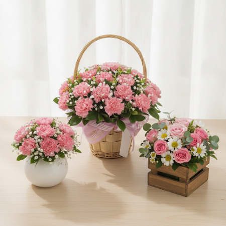BASKET OF FLOWERS 24 - 3 BASKET OF FLOWERS 24 | Vas med blommor | Handla nuLjus upp vilket utrymme som helst med vår BASKET OF F