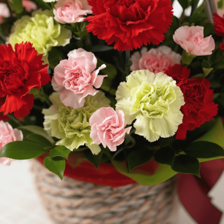 BASKET OF FLOWERS - 5 Basket of Flowers | Flores Frescas y Entrega el Mismo DíaIlumina cualquier espacio con nuestro impresionan