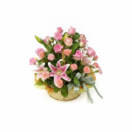 BASKET OF FLOWERS 06 - 7 Basket of Flowers 06 | Cestas de Flores FrescasIlumina cualquier espacio con nuestro BASKET OF FLOWERS 