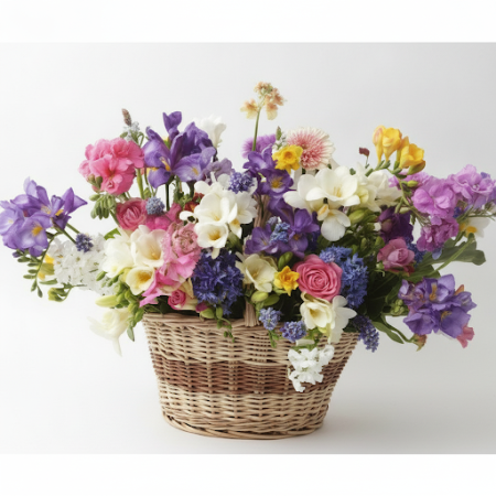 BASKET OF FLOWERS O9 - 7 Basket of Flowers O9 | Verse Bloemen & Cadeaus