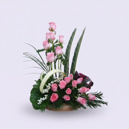 BASKET OF FLOWERS 12 - 2 Basket of Flowers 12 | Verse Bloemenbezorging