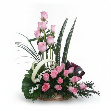 BASKET OF FLOWERS 12 - 7 Basket of Flowers 12 | Verse Bloemenbezorging