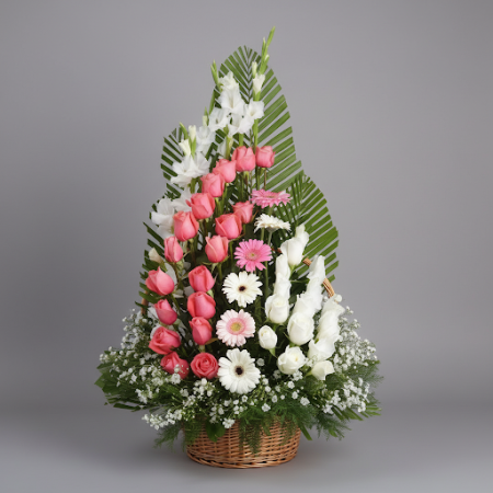 BASKET OF FLOWERS 15 - 6 Basket of Flowers 15 | Cestos de Flores FrescasIlumina calquera espazo co noso BASKET OF FLOWERS 15! Un