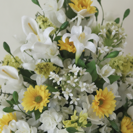 BASKET OF FLOWERS 19 - 5 Basket of Flowers 19 | Fresh Flower Baskets