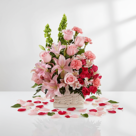 Basket of Flowers 26 | زهور طازجة وهدايا