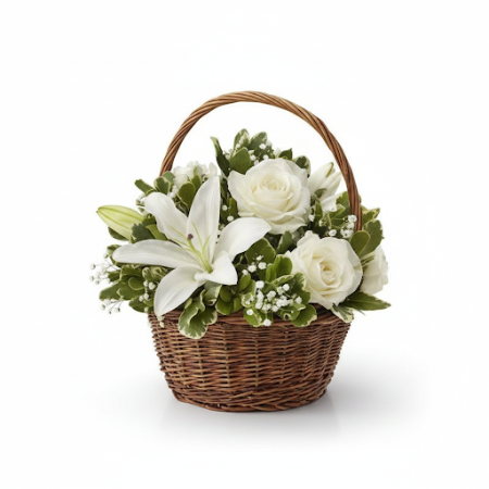 Basket of Flowers 27  Elegant Floral Gift in Pattaya - 7 Basket of Flowers 27 | Fresh Blooms & Gifts