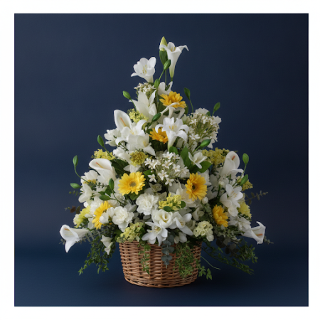 BASKET OF FLOWERS 36 - 3 Basket of Flowers 36 | Friske BlomsterkurverLys opp ethvert rom med vår BASKET OF FLOWERS 36! En fantas