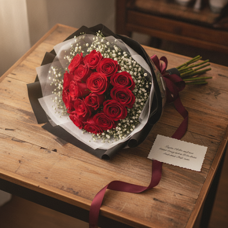 10 red roses flowers - 7 10 czerwonych róż | Świeże kwiaty | RóżeZaskocz kogoś wyjątkowego 10 stunning red roses flowers. Idealn