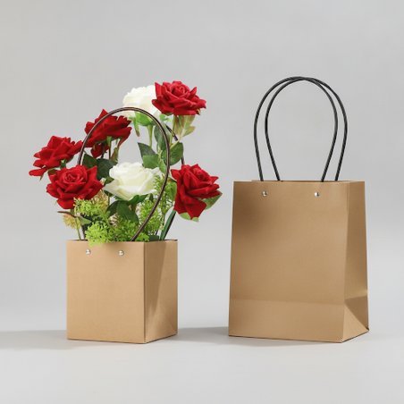 Caixa de agasallo de San Valentín con corazón vermello