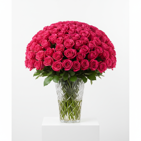 100 pink roses - 15 100 Pink Roses | Verse Rozen Vandaag Bezorgd