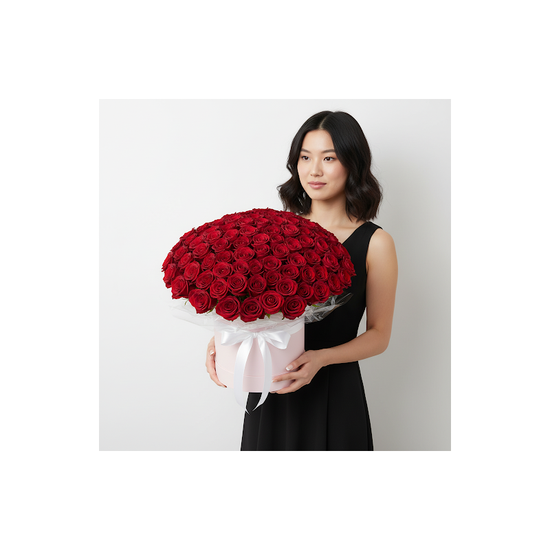 100 red roses - 7 100 Red Roses | Regals del Dia de Sant ValentíSorprèn la teva persona estimada aquest Dia de Sant Valentí amb 
