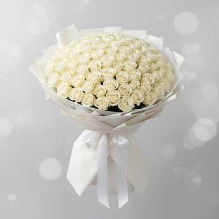 100 white roses - 7 100 white roses | ValentinstagsgeschenkeÜberraschen Sie Ihre Liebsten an diesem Valentinstag mit 100 stunnin