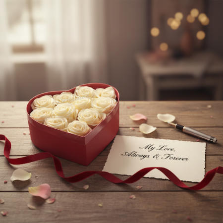 12 roses in box - 4 12 Roses in a Box | هدايا عيد الحبفاجئ أحبائك في يوم عيد الحب هذا مع باقتنا الرائعة من 12 roses in box في عل