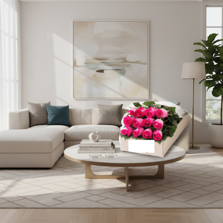 12 roses in box - 3 12 وردة في صندوق | ورد طازج | وردة في صندوقفاجئ شخصًا مميزًا مع صندوقنا الأنيق من 12 roses in box. مثالي لأي