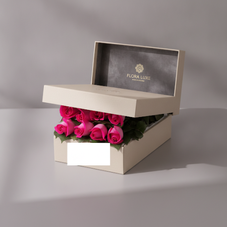 12 roses in box - 4 12 وردة في صندوق | ورد طازج | وردة في صندوقفاجئ شخصًا مميزًا مع صندوقنا الأنيق من 12 roses in box. مثالي لأي