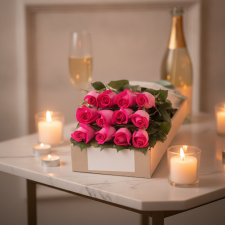 12 roses in box - 6 12 وردة في صندوق | ورد طازج | وردة في صندوقفاجئ شخصًا مميزًا مع صندوقنا الأنيق من 12 roses in box. مثالي لأي