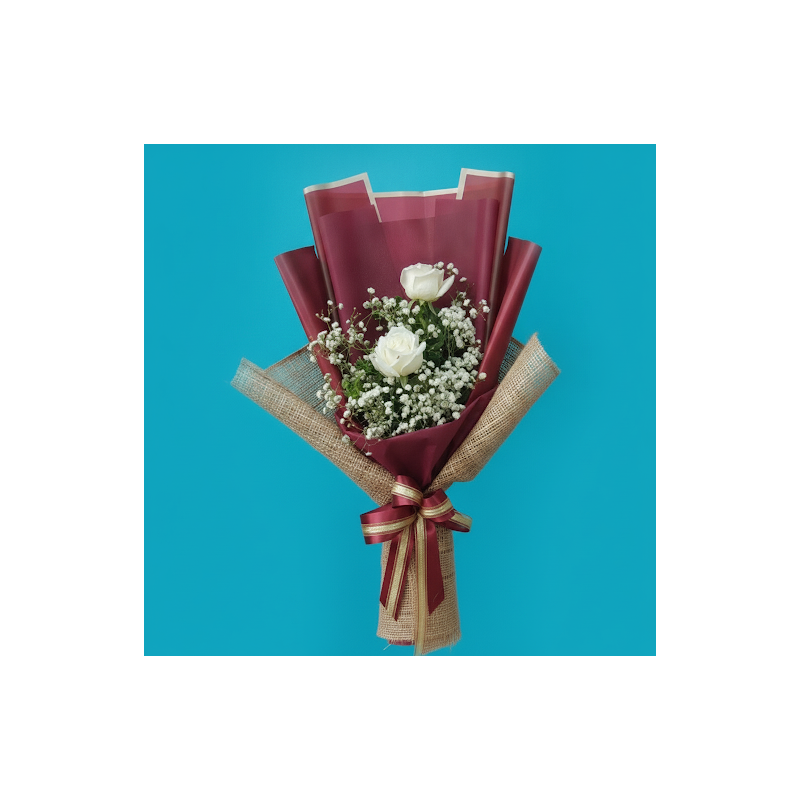 2 roses flower - 6 情人節玫瑰 | 產品 2 - 現在訂購
