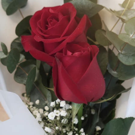 2 roses flowers - 5 2 Roses Flowers | 발렌타인 데이 선물사랑하는 사람을 이번 발렌타인 데이에 우리의 멋진 2 roses bouquet로 놀라게 해보세요. 사랑과 애정을 아름답게 표현하기에 완벽합니다!