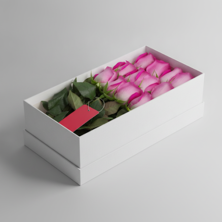 20 pink roses ib box | Valentine's Day gift