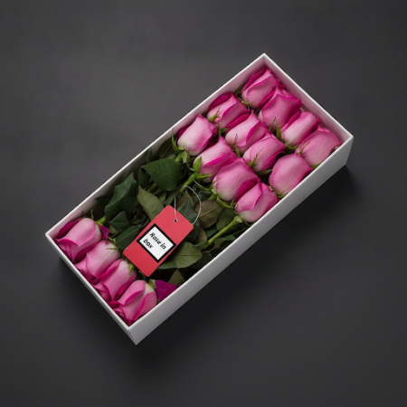 20 pink roses ib box - 7 20 pink roses ib box | YstävänpäivälahjaYllätä rakkaasi tänä ystävänpäivänä 20 upealla vaaleanpunaisell