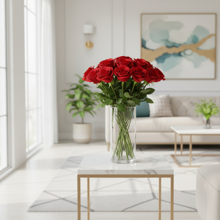 20 red roses - 5 20 Red Roses | Friske roser leveret i dag