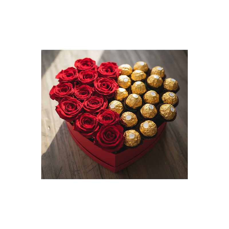20 roses with chocolate - 6 20 Roses & Chocolate: Regalo di San ValentinoSorprendi la tua persona amata questo San Valentino con