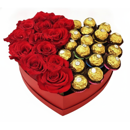20 roses with chocolate - 7 20 Roses & Chocolate: Regalo di San ValentinoSorprendi la tua persona amata questo San Valentino con