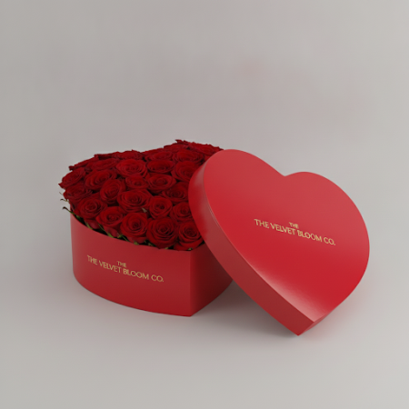 23 Red Roses flowers in box for Valentine - 6 23 Red Roses flowers in box for Valentine | Fiori per San ValentinoSorprendi la tu