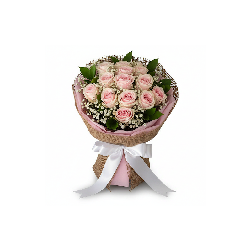 24 pink roses flowers - 7 24 Pink Roses: Valentine's Day FlowersSorprende a tu ser querido este Día de San Valentín con 24 stunn