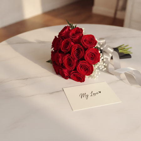 24 red rose flowers NR12 - 4 24 Rosas Vermellas: Regalo do Día de San Valentín | NR12Surpreende á túa persoa querida con 24 impr