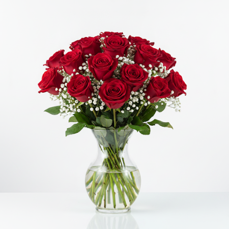 24 red rose flowers NR12 - 7 24 Rosas Vermellas: Regalo do Día de San Valentín | NR12Surpreende á túa persoa querida con 24 impr
