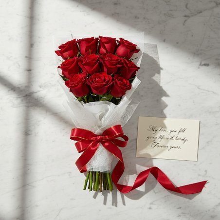 Luxe rozenboeket arrangement