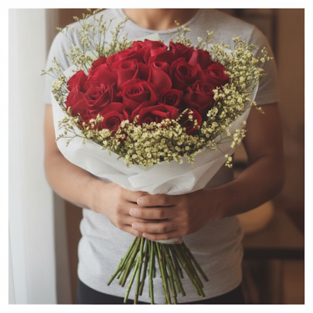 30 red roses flowers - 2 30 röda rosor blommor | Färska blommor onlineÖverraska någon speciell med 30 stunning red roses flowers