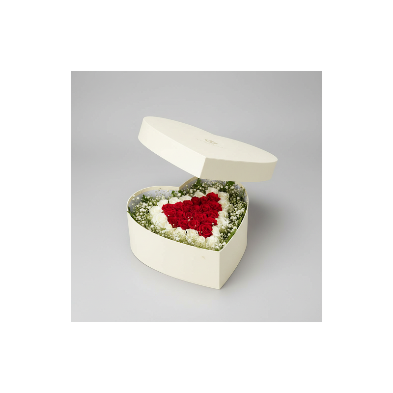 30 roses in box - 4 30 Roses in a Box | Fresh Flowers | ROSE IN BOX