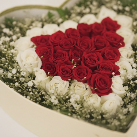30 roses in box - 5 30 Roses in a Box | Fresh Flowers | ROSE IN BOX