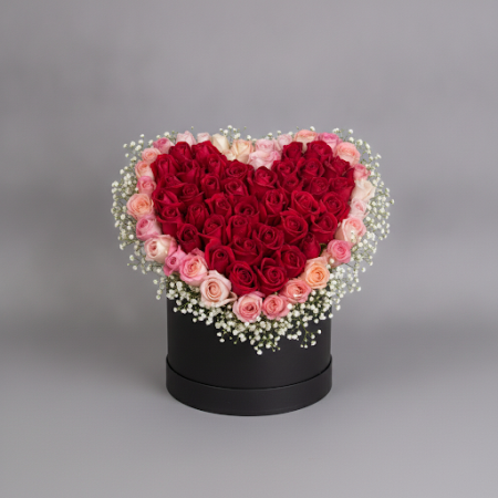 40 ROSES FLOWER IN BOX - 8 40 Roses in a Box | Fresh Flower DeliverySurprise your loved one with 40 stunning roses in a beautifu