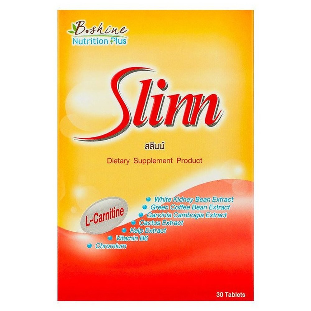 Caja de producto suplemento alimenticio Slimn