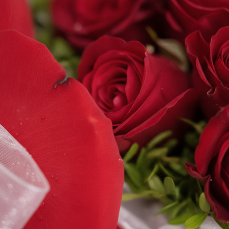 7 roses in box - 5 7 roses in box | Fleurs fraîches et élégantesSurprenez quelqu'un de spécial avec nos élégantes 7 roses in box
