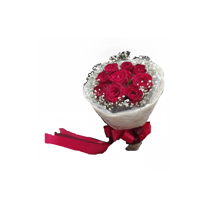 9 red roses flower - 8 9 Red Roses Bouquet | Färska Blommor OnlineÖverraska någon speciell med vår fantastiska bukett av 9 red r