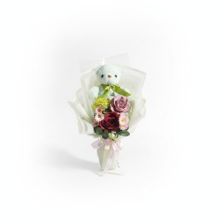 Art flowers with mini doll - 8 Art Flowers with Mini Doll | 발렌타인 데이 선물사랑하는 사람을 이번 발렌타인 데이에 매력적인 Art flowers with mini doll로 놀라게 