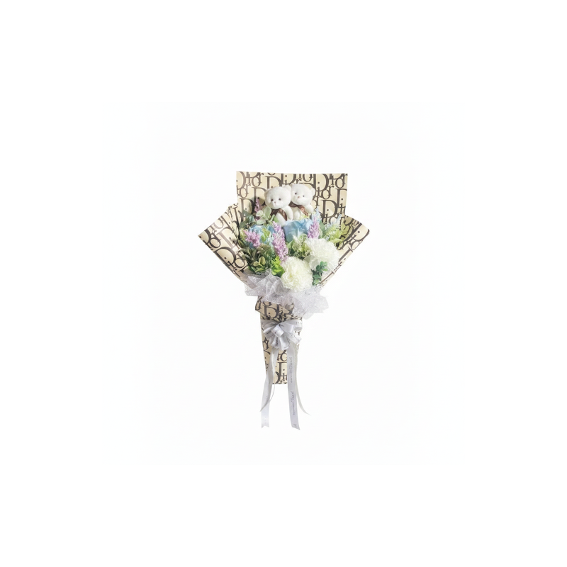Art flowers with mini doll - 9 Art Flowers with Mini Doll | ValentinsdaggaveGled din kjære denne Valentinsdagen med våre sjarmer