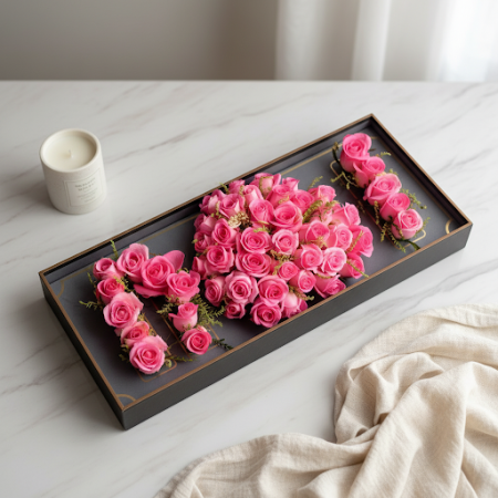 Artificial flowers in box - 3 Artificial Flowers in Box | Invia Fiori ThailandiaEleva il tuo spazio con i nostri splendidi artif