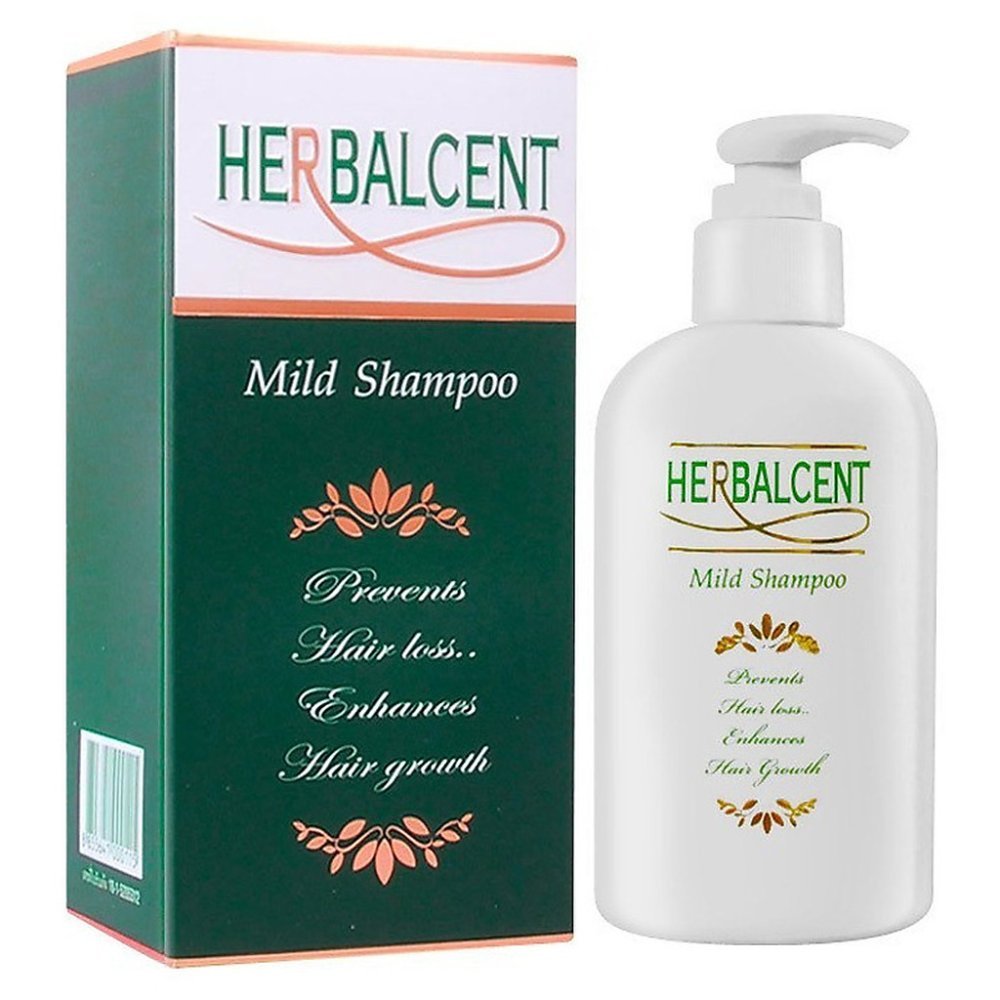 Herbalcent Champú Suave botella con bomba