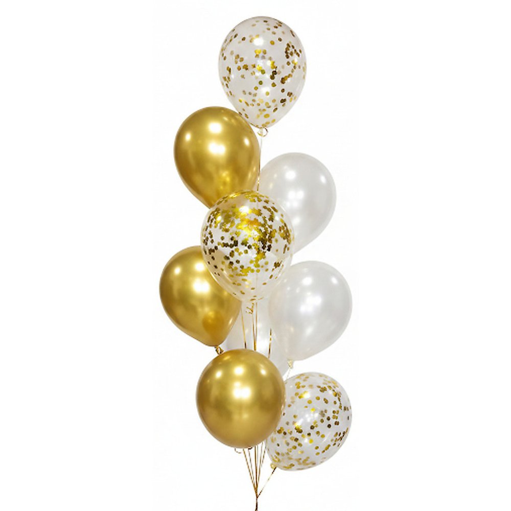 Multi-color decorative party balloons