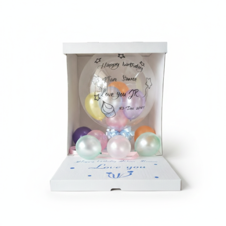 Balloon in box - 7 Balloon in a Box | 獨特的氣球禮物