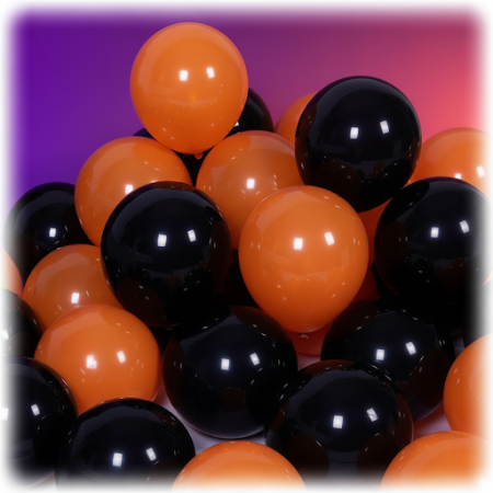Balloons for Halloween day 10 pc - 2 Baloons for Halloween day 10 pc | Regals de GràciesFes que el teu Halloween sigui aterridor