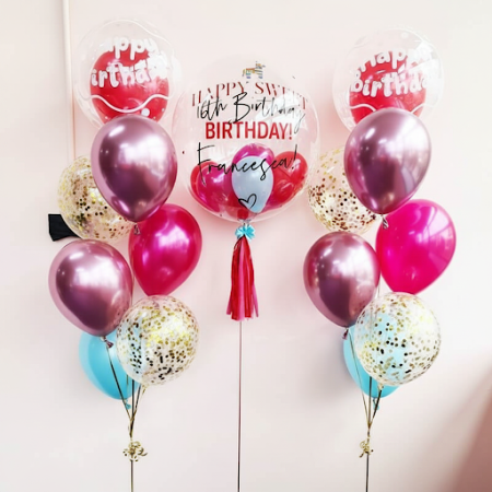 Balloons for the party - 4 Party Balloons | Thank You GiftsErhöhen Sie Ihre Feier mit unseren lebhaften Thank You Ballons! Perfe